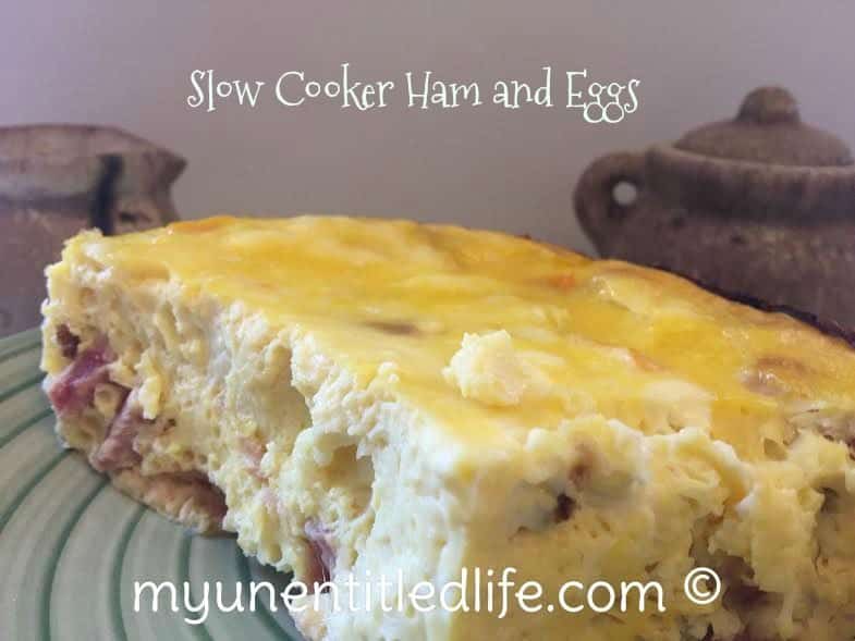 slow cooker ham and eggs recipe 