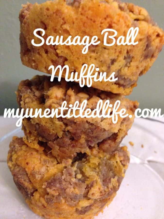 sausage ball muffins recipe for super bowl