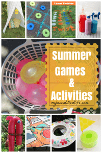 summer games and activities for children