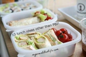 10 lunch box ideas