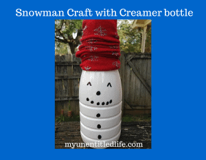 Easy Snowman Craft