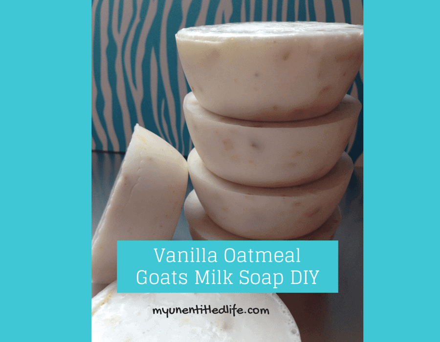 Vanilla Oatmeal Goatsmilk Soap DIY