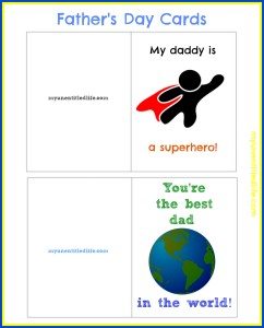 Free Printable Father's Day Cards