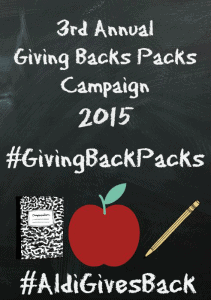 donating backpacks of school supplies