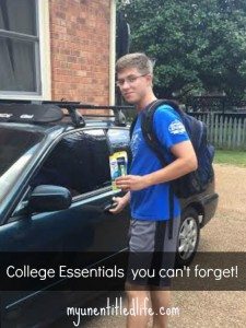 college essentials you can't forget