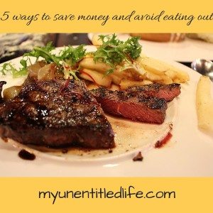 5 ways to save money and avoid eating out