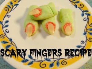scary fingers halloween party recipe