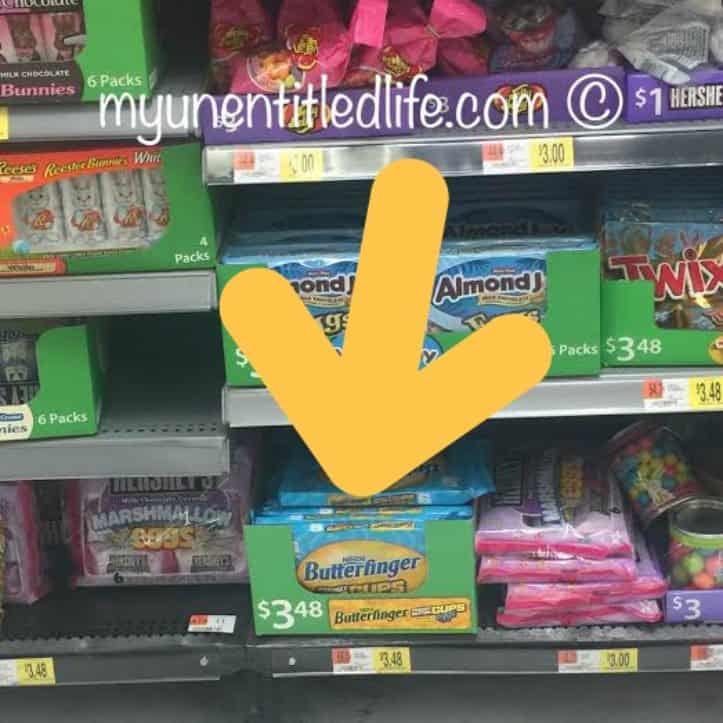 where you can find butterfinger eggs 6 pack on shelf at walmart