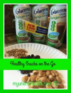 healthy snacks to eat on the go to prevent the shakes