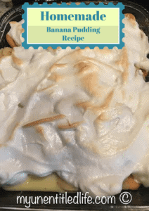 how to make old fashioned homemade banana pudding