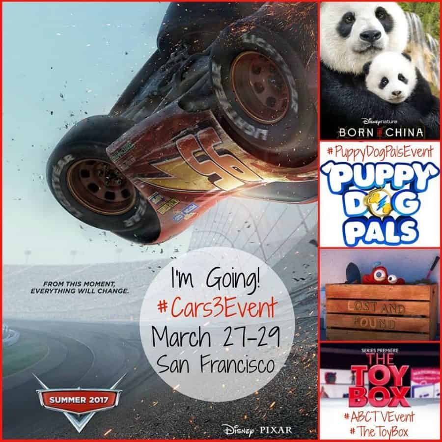 cars 3 event in San Francisco