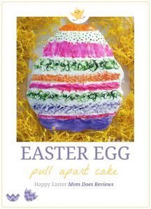 easter egg pull apart cake