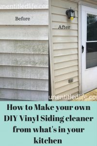 how to make your own diy vinyl siding cleaner