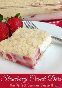 strawberry crunch bars recipe