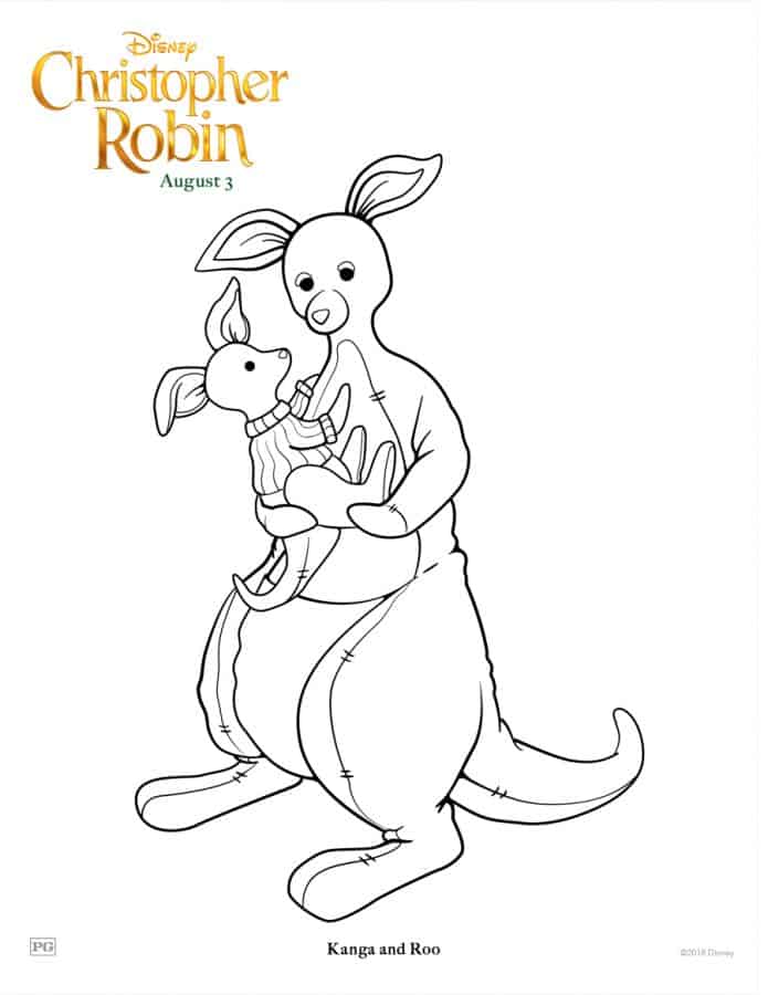rabbit from winnie the pooh free printable