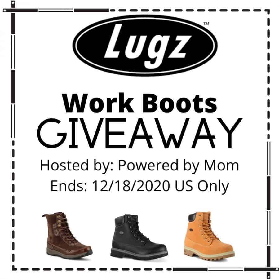 lugz work boots giveaway 